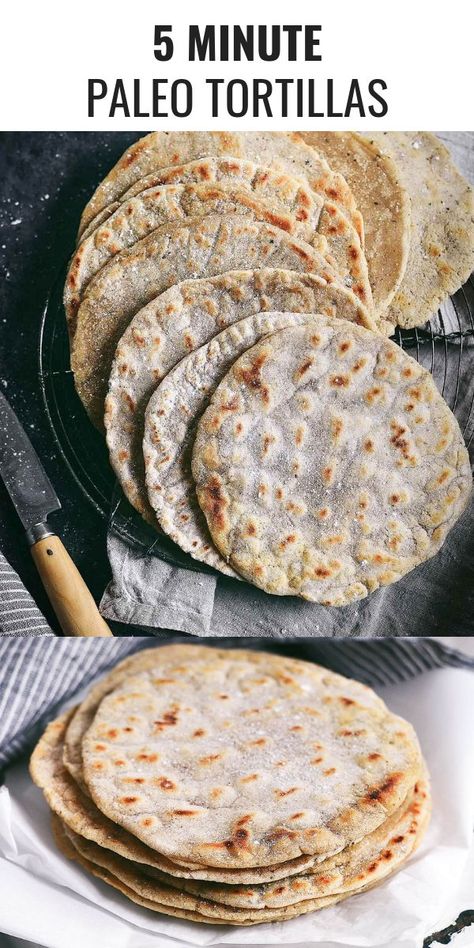 Cassava Flour Tortillas, Paleo Tortillas, Cassava Flour Recipes, Lectin Free, Paleo Bread, Cassava Flour, Paleo Food, Aip Paleo, Aip Recipes