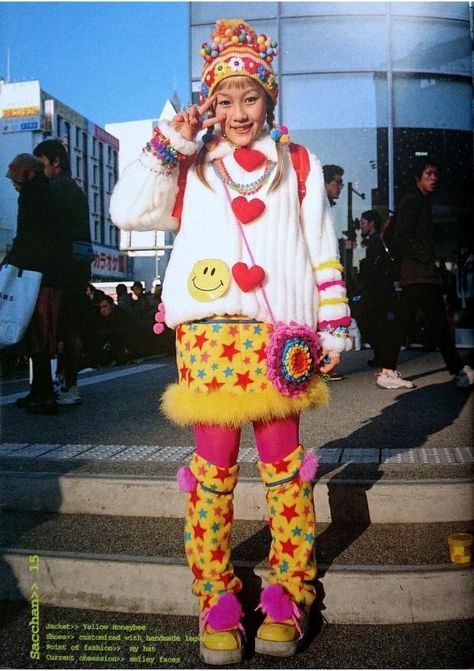 Fresh Fruits Magazine : Shoichi Aoki : Free Download, Borrow, and Streaming : Internet Archive My Little Pony Outfits, Shoichi Aoki, Clown Fashion, Decora Outfits, Pop Clothes, 90s Kidcore, Kawaii Street Fashion, Decora Harajuku, Japanese Fashion Trends