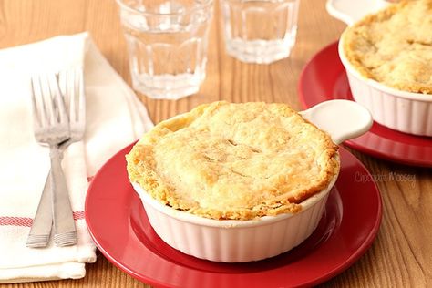 Chicken Pot Pie For Two In Ramekins - Homemade In The Kitchen