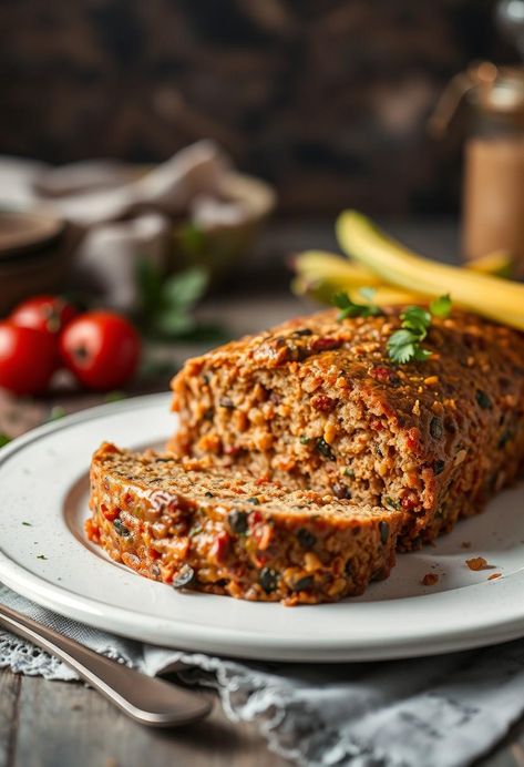 Lentil Loaf Lentil Loaf Recipe, Vegan Lentil Recipes, Cooking Red Lentils, Breakfast Loaf, Ube Recipes, Lentils And Quinoa, Zesty Salad, Lentil Loaf, Oh She Glows