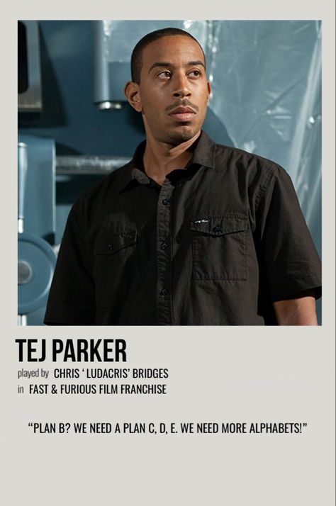 Fast And Furious Franchise, Tej Parker Fast And Furious, Fast And Furious Polaroid Poster, Fast And Furious Polaroid, Fast And Furious Characters, Fast Furious Aesthetic, The Fast And The Furious Aesthetic, Tej Fast And Furious, Fast And Furious Aesthetic Cars