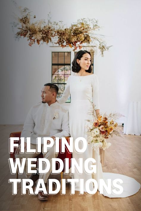 Filipino Wedding Traditions Ideas, Filipino Wedding Processional Order, Filipino Chinese Wedding, Filipino Wedding Table Decor, Filipino Food Wedding, Filipino Wedding Ideas, Filipino Inspired Wedding Dress, Filipino Wedding Decorations, Philipino Wedding