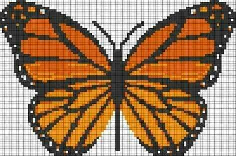 Cross Stitch Butterfly, Stitch Butterfly, Kristina Webb, Butterfly Cross Stitch Pattern, Butterfly Cross Stitch, Motifs Perler, Pola Kristik, Cross Stitch Animals, Perler Patterns