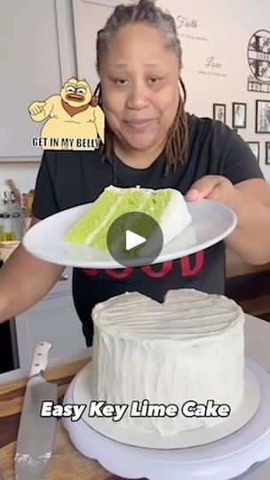 Key Lime Layer Cake, Key Lime Cake Recipe, 3 Layer Cake, Lime Cake Recipe, Key Lime Cake, Keylime Pie Recipe, Lime Cake, Key Lime Juice, Strawberry Cake Recipes