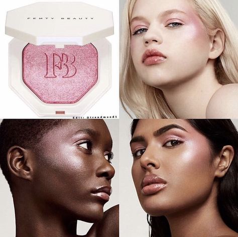 New kILLAWATT highlighter of fenty beauty Killawatt Highlighter, Jeffree Star, Fenty Beauty, Life Style, Highlighter, Sephora, Makeup, Movie Posters, Beauty