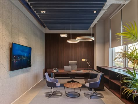 Architecht Offices - Istanbul Ceo Office Wall Design, Manager Office Design, Manager Room, Private Office Design, Architect Office Design, Ceo Office Design, Law Office Design, Office Cabin Design, Architect Office