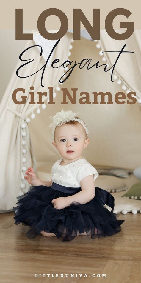 Over 200 Beautiful Long Elegant Girl Names - Are you on the hunt for Beautiful Long Elegant Girl Names? Your quest leads to a haven of possibilities here, where a treasury of over 400 names awaits you, spanning every letter from A to Z. Long Girl Names, Elegant Girl Names, Rustic Boy Names, Vintage Boy Names, Strong Baby Names, Uncommon Baby Names, Traditional Baby Names, Rare Baby Names