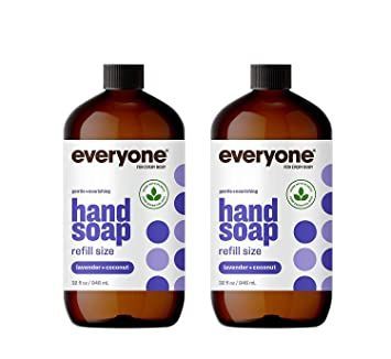 Everyone Liquid Hand Soap 32 Ounces (Pack of 2) Lavender & Coconut, Plant-Based Cleanser with Pure Essential Oils (Packaging May Vary) Essential Oils Packaging, Oils Packaging, Coconut Plant, Lavender Hand Soap, Eos Products, Skin Lightening Cream, Lightening Creams, Liquid Hand Soap, Foaming Hand Soap