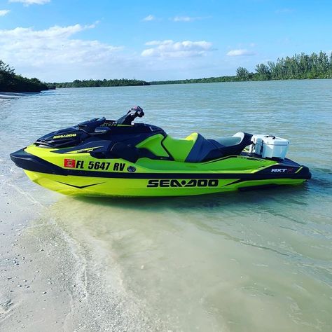 There's no better day than a beach day (with a Sea-Doo).  #SeaDooLife Jetski Aesthetic, Sea Doo Jet Ski, Seadoo Jetski, Jet Skies, Big Girl Toys, Cool Dirt Bikes, Bike Aesthetic, Ski Boats, Deck Boat