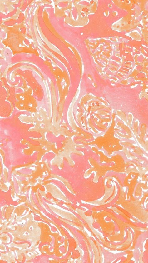 Wallpaper Pink And Orange, Wallpaper Hippie, Lilly Prints, Lilly Pulitzer Prints, Iphone Wallpaper Preppy, Cute Images For Wallpaper, Girly Wallpaper, Cute Summer Wallpapers, Pink Wallpaper Backgrounds