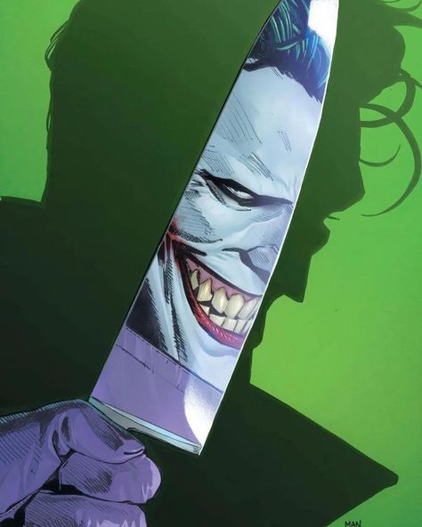 Knock Knock Who's There, Joker Comic, Bd Art, Joker Artwork, Batman Artwork, Dc Villains, Joker Is, Joker Art, Arte Dc Comics