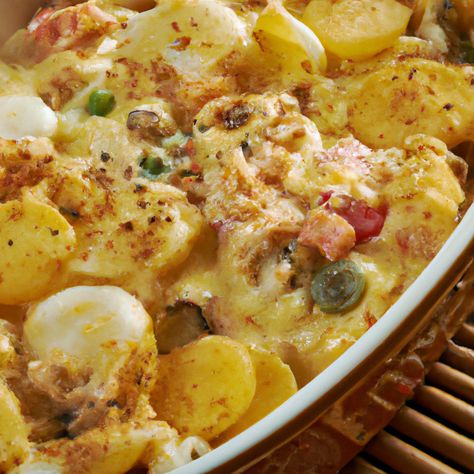 New England Seafood Casserole Seafood With Mashed Potatoes, Seafood Stuffed Haddock, Seafood Bake Casserole, Keto Seafood Casserole Recipes, Seafood Mix Recipes Dinners, Easy Seafood Casserole Recipes, Seafood Au Gratin Recipes, Seafood Meatloaf, Thanksgiving Seafood Dishes