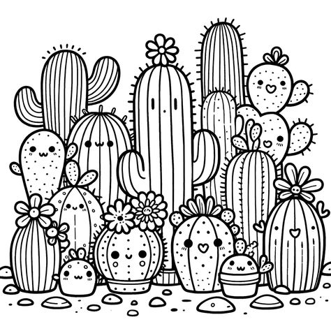 Free printable desert coloring pages for kids. Check out of hundreds of free coloring pages for kids and adults!.#coloringfun #coloringpages #coloringtime #coloringtherapy #coloringaddict Hand Drawn Coloring Pages, Pictures To Print And Color, Colorful Simple Art, Simple Cute Coloring Pages, Cute Coloring Pages Printable, Free Printable Coloring Pages For Teens, Color Pages Free Printable, Coloring Book Art Free Printable, Free Printable Coloring Pages For Kids