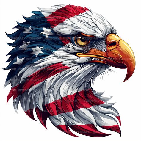 America Flag Wallpaper, Bald Eagle Art, Free Coupons By Mail, Eagle Painting, Patriotic Eagle, Eagle Pictures, Patriotic Art, Eagle Tattoos, Eagle Art