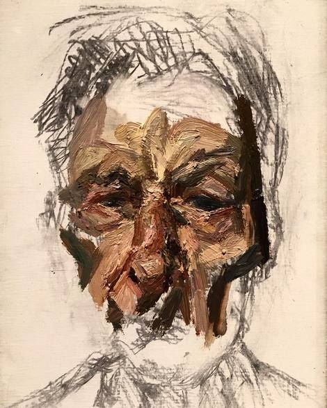 Freud Artist, Lucian Freud Portraits, Lucian Freud Paintings, George Grosz, Lucian Freud, Sigmund Freud, A Level Art, Portrait Artist, Figurative Art