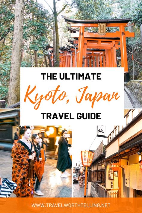 kyoto-travel-guide-pin Kyoto Itinerary, Kyoto Travel Guide, Kyoto Japan Travel, Tokyo Japan Travel, Japan Itinerary, Mexico Travel Guides, Kyoto Travel, Japan Travel Tips, Japan Travel Guide