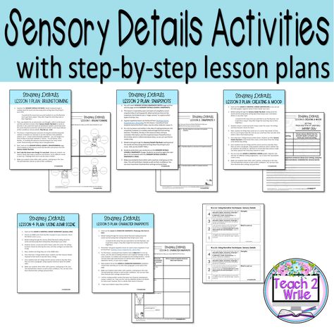 Teaching Descriptive Writing - Teaching descriptive writing by telling writers to “SHOW, not tell” is ineffective. Writers need to know what you mean by “SHOW.” Description requires a lot more thinking from a writer, to coordinate sensory details, powerful action verbs and specific nouns to work together and to create a mood. www.teach2write.com Teaching Descriptive Writing, Sensory Details In Writing, Show Not Tell, Descriptive Writing Activities, Middle School Writing Activities, Sensory Language, Writing Classroom, Sensory Words, Composition Writing