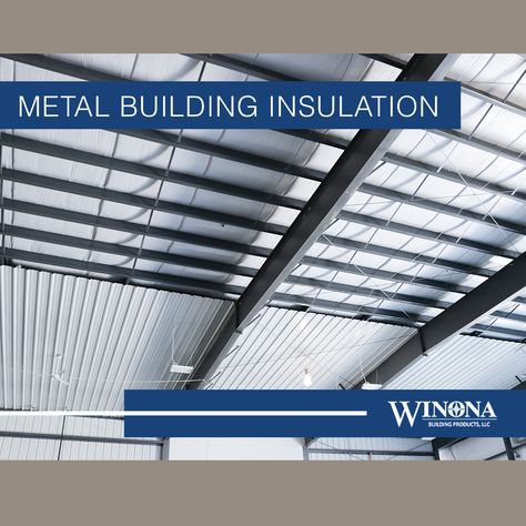 Insulating your metal building helps you keep both temperatures and costs under control! We offer a number of options for metal building insulation you that you are able to find exactly what you need! Come check us out today! Metal Building Insulation, Building Insulation, Types Of Insulation, Water Drip, Duct Work, Insulation Materials, Steel Buildings, Metal Buildings, Thermal Insulation