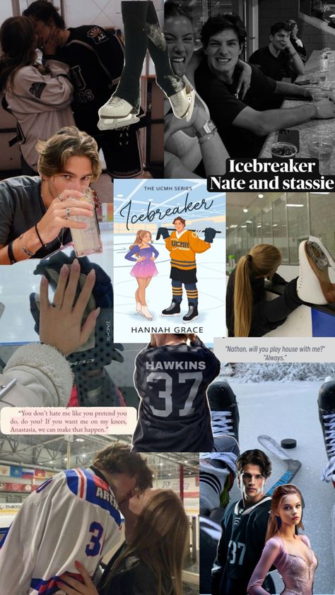 Such a good book Icebreaker Book, Nate Hawkins, Book Hangover, Romance Series Books, Romance Series, Ice Breakers, Play House, Book Characters, Reading Lists