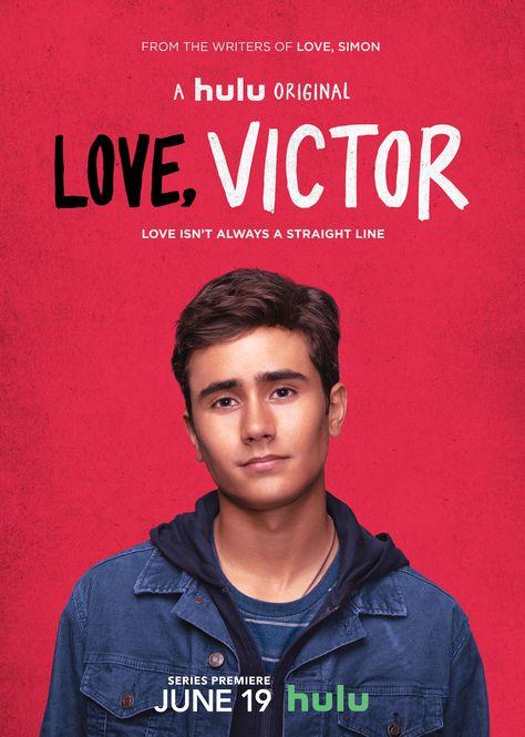 Love, Victor - Season 1 Love Victor, Michael Cimino, Antonia Thomas, Justin Chambers, Becky Albertalli, Freddie Highmore, Love Simon, Bob Morley, Line Love