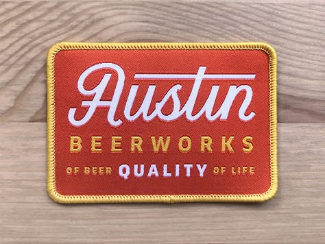 Patch Logo Design, Patch Inspiration, Draplin Design, Patches Design, Custom Embroidered Patches, Patches Fashion, Vintage Patches, Script Lettering, Sticker Patches