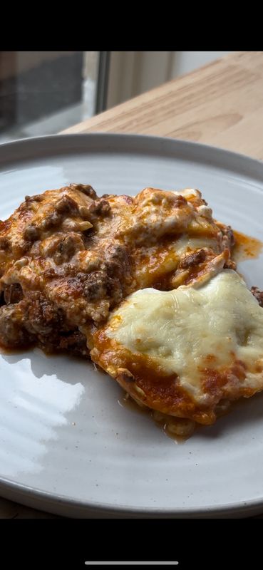 HIGH PROTEIN RAVIOLI CASSEROLE - Card (4 in x 6 in) High Protein Ravioli Lasagna, High Protein Ravioli, High Protein Ravioli Casserole, Oven Bakes, Ravioli Casserole, Ravioli Lasagna, Protein Pasta, Cottage Cheese Recipes, Prep Recipes