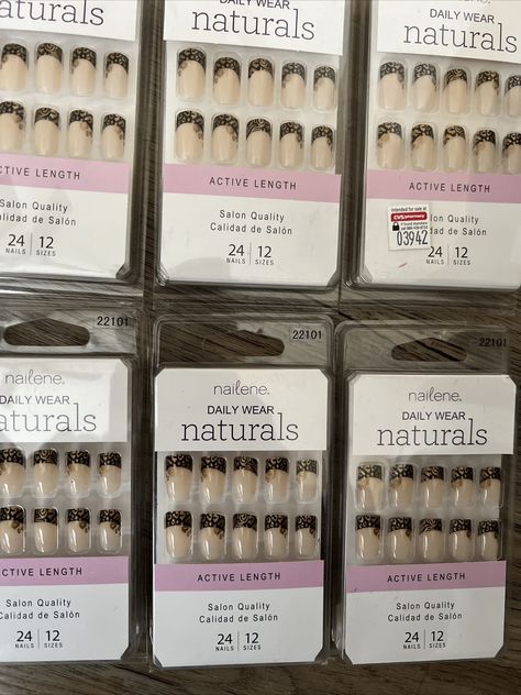 Nailene Daily Wear Naturals Active Length Nails NIP 22101 Lot Of 6 Active Length Nails, Length Nails, Nails Length, 6 Pack, Nails Inspiration, Daily Wear, Couch, Nails, How To Wear