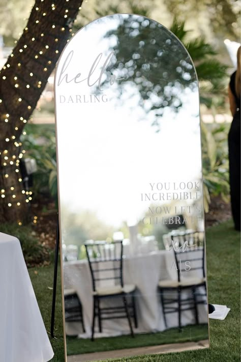 Oversized Full-length Mirror Welcome Selfie Mirror, Wedding Welcome Mirror Full Length, Full Length Mirror Wedding Sign, Full Length Mirror Wedding, Wedding Welcome Mirror, Welcome Mirror, Mirror Wedding Signs, Arched Full Length Mirror, Mirror Wedding