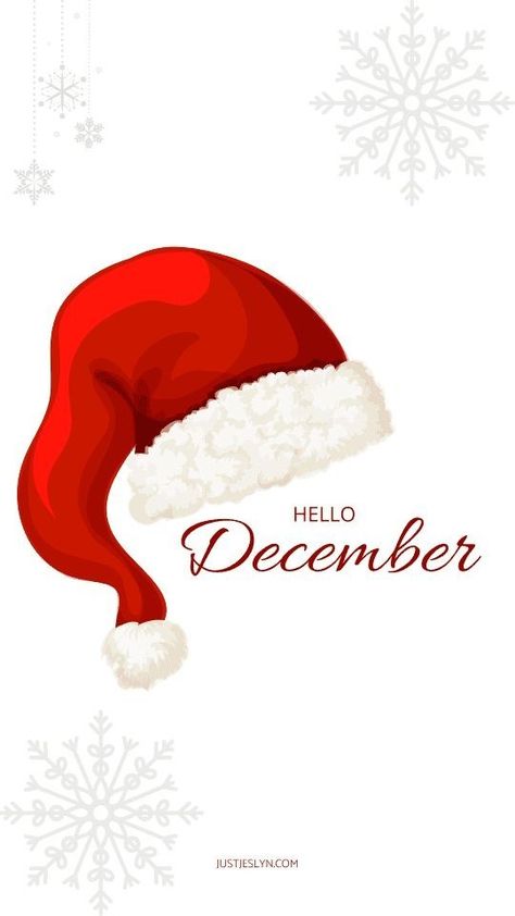 Hello December Quotes, December Aesthetic, December Pictures, December Quotes, December Wallpaper, Merry Christmas Wallpaper, Merry Christmas Quotes, Hello December, Cute Christmas Wallpaper