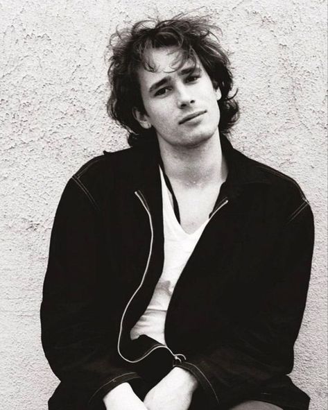 Jeff Buckley, Black And White, Wall, Hair, White, Black