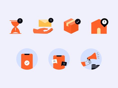 Ui Ux 디자인, Icon Set Design, Flat Design Icons, Mobile Ui Design, Design System, Mobile Ui, Ui Kit, App Ui, Illustration Character Design