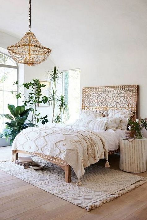 Rattan Bed Frame, Rattan Bed, Bed Frame Design, Wallpaper Pastel, Boho Bedroom Decor, Bedroom Layouts, Minimalist Home Decor, Cool Rooms, My New Room