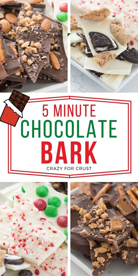 Christmas Candy Recipes Easy Almond Bark, Crockpot Bark Candy, Peanut Bark Recipes, Chocolate Brittle Bark, How To Make Bark Candy, Easy Christmas Chocolate Bark, Easy Bark Recipes 3 Ingredients, Chocolate Cracker Bark, Easy Chocolate Bark Recipes