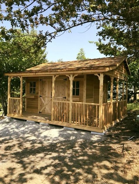 Shed Kits For Sale, Craft She Shed, Farmhouse Shed, Backyard Art Studio, Home Art Studios, Farmhouse Sheds, Mini Homes, Planning Life, Build Your Own Shed