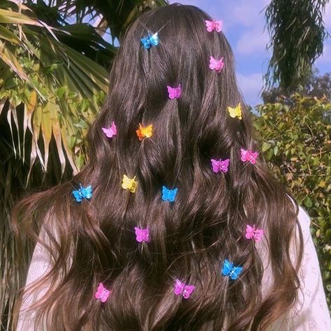 Butterfly Hairstyle, Wedding Hair Head Piece, Hair Braid Videos, Clip Hairstyles, Jewelry Nails, African Hairstyles, Color Hair, Olivia Rodrigo, Beach Jewelry