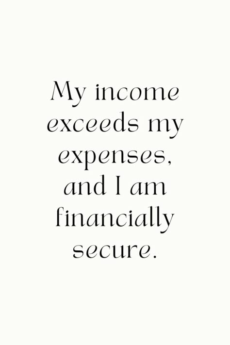 Financial Wellness Aesthetic, Finances Aesthetic Vision Board, Money Vision Board Pictures, Income Affirmations, Finance Affirmations, Abundance Aesthetic, Aesthetic Money, Financial Quotes, Financial Wealth