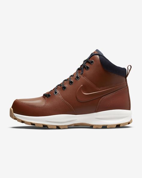 Nike Manoa Leather SE Men's Boots. Nike.com Nike Boots Mens, Nike Sfb, Orange Boots, Baddie Vibes, Nike Boots, Mens Boots Fashion, Tactical Boots, Mens Nike Shoes, Nike Store