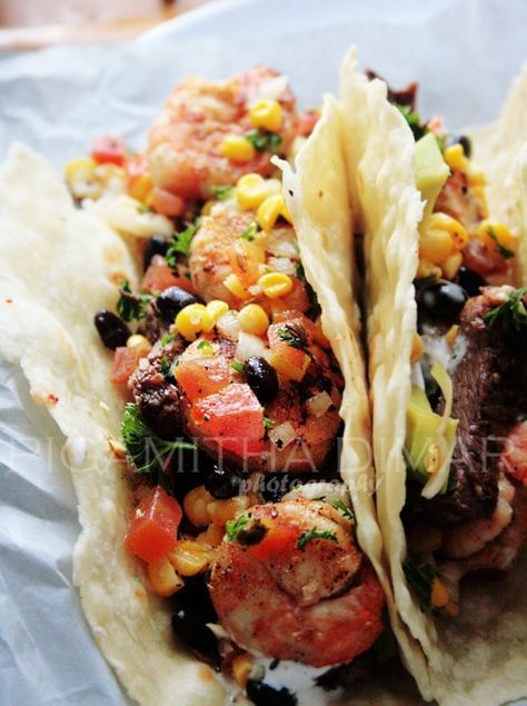 Surf and Turf Tacos http://peegaw.tumblr.com/post/10637975537/making-surf-n-turf-tacos Surf And Turf Tacos, Surf N Turf, Food Post, Surf And Turf, To Do Today, Dinner Entrees, Steak Dinner, Entree Recipes, Flour Tortillas