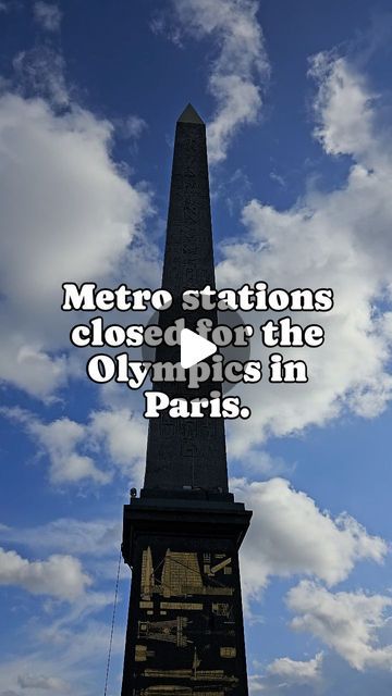 Sarah Latrille ⚜️✨ on Instagram: "Summer 2024 in Paris is looking a little different than years past. Even though the Olympics don't start till July 26, 2024, there are restrictions being put in place right now that could possibly impact your travel in the city. 

Here's the list of public transportation stations that will be affected by the Olympics and the dates they'll be closed. Most of these will be closed starting on July 18 (8 days before the opening ceremony), but there are a handful that will close before then. So plan accordingly.

Here's the breakdown by line and the dates of their closure: 
Ⓜ️ Line 1: Champs-Elysées - Clémenceau - July 1 to September 21, 2024. Concorde and Tuileries - June 17 to September 21, 2024.
Ⓜ️ Line 4: Cité - July 18 - 27, 2024.
Ⓜ️ Line 5: Quai de la Rap July 18th, Public Transportation, The Olympics, Champs Elysees, September 21, June 17, Instagram Summer, Metro Station, July 1