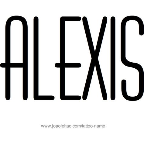 Alexis Name Tattoo Designs ❤ liked on Polyvore featuring accessories and body art Name Tattoos Designs, Alexis Name, Design On Hand, Name Tattoo Design, Name Tattoo Designs, Tattoos Designs, Name Tattoo, Name Tattoos, Design Reference