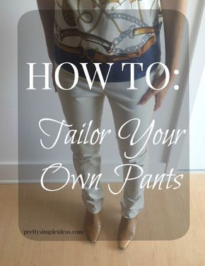 How To Take In Clothes That Are Too Big, Altering Pants That Are Too Big, How To Tailor Pants That Are Too Big, How To Take In Pants That Are Too Big, Pants Too Big Hack, Pants Too Loose Hack, Altering Clothes Smaller, How To Alter Pants That Are Too Big, How To Alter Clothes