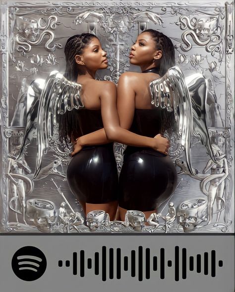 Spotify code, chloe x halle, beyonce, Chloe X Halle Ungodly Hour, Ungodly Hour, Spotify Codes, Chloe X Halle, Picture Collage Wall, Collage Wall, Picture Collage, Halle, Wall Collage