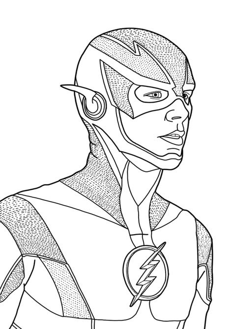 Fun Flash coloring pages for your little one. They are free and easy to print. The collection is varied with different skill levels Flash Coloring Pages, Superman Coloring Pages, Flash Superhero, Flash Characters, Flash Drawing, Superhero Coloring Pages, Spiderman Coloring, Superhero Coloring, Color Pages