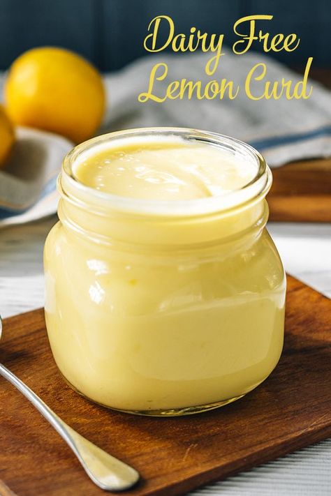 Dairy-Free Lemon Curd - Love silky smooth #lemon #curd, but wish it were made without butter? We got it! After several hours in the refrigerator this #Dairy-Free sweet treat #dessert #recipe will have firmed more than when it was first made. For more pudding/custard/mousse recipes, visit www.imperialsugar.com. #imperialsugar Dairy Free Lemon Curd, Jam Ideas, Pudding Custard, Pudding Mousse, Recipe Notebook, Lemon Mousse, Lemon Bar, Lemon Curd Recipe, Custard Pudding