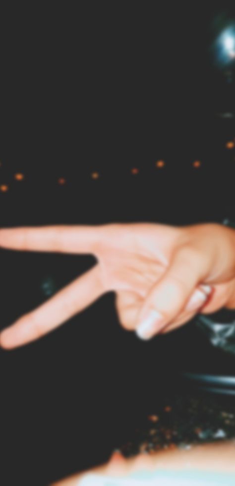 #hand #peace #night #vacationrides #nightlights #aesthetic #darkaesthetic #bestie #bff #road #nightroad #peacesign Peace Sign Hand Aesthetic, Peace Hand Aesthetic, Bestie Aesthetics, Hand Aesthetic, Sign Aesthetic, Peace Sign Hand, Oc Board, Peace Sign, Dark Aesthetic