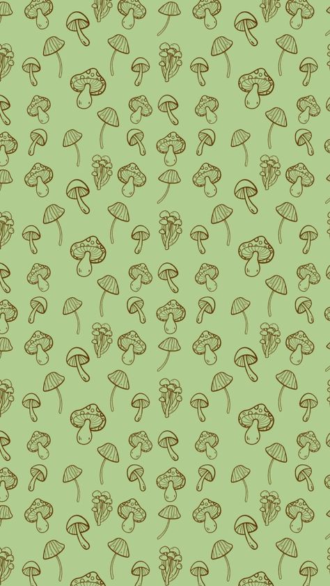 Plant Macbook Wallpaper, Pattern Ideas Aesthetic, Snail Wallpaper Aesthetic, Mushroom Background Aesthetic, Earthy Wallpaper Phone, Mushroom Art Wallpaper, Mushroom Wallpaper Aesthetic, Goblincore Wallpaper, Cottagecore Wallpaper Iphone