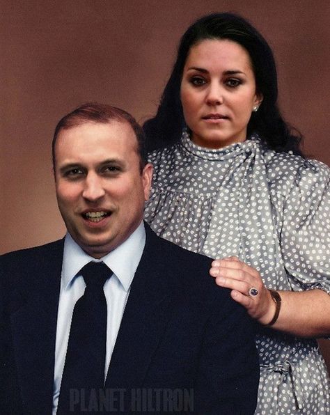 Artist Photoshops Celebrities as 'Normal' People Prince William Et Kate, Kanye West And Kim, David And Victoria Beckham, Principe William, Monsieur Madame, Celebrity Photography, Ordinary People, Famous Singers, William Kate