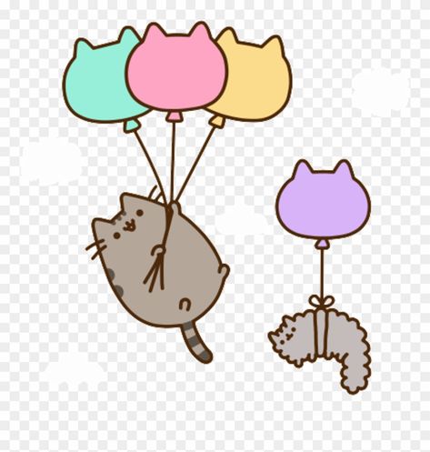 yaaaah :3 Pusheen Happy Birthday, Birthday Pusheen, Pusheen Birthday, Happy Birthday Logo, Superhero Stickers, Cat Balloons, Pusheen The Cat, Birthday Logo, Birthday Painting