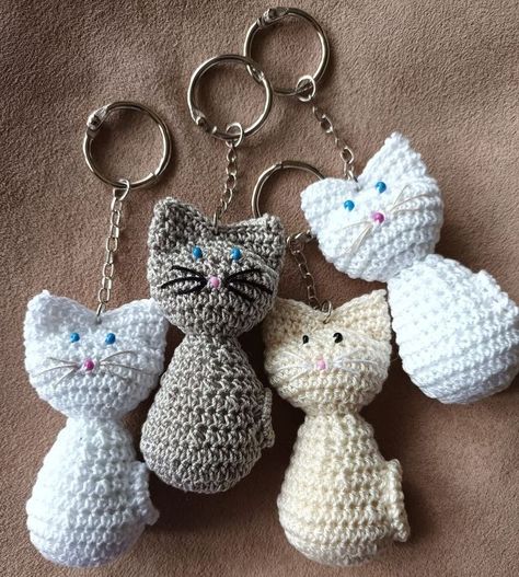 Kat Haken, Knitting Patterns Free Dog, Crochet Turtle Pattern, Crochet Rings, Gifts For Cat Lovers, Crochet Keychain Pattern, Crochet Turtle, Adorable Crochet, Crochet Amigurumi Free Patterns