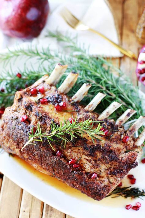 Rack Of Pork Recipes, Bone In Pork Roast, Christmas Pork, Pork Rib Roast, Pork Loin Ribs, Crown Roast, Rack Of Pork, Foodgawker Recipes, Pork Loin Roast Recipes